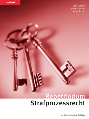 cover image of Repetitorium Strafprozessrecht